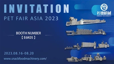 Jinan Mingde Machinery Co., Ltd. Sudjelovao je na SAJMU LJUBIMCA ASIA 2023.